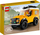 Set lego LEGO Creator Land Rover Classic Defender 40650, 150 copa, 8+, i verdhë