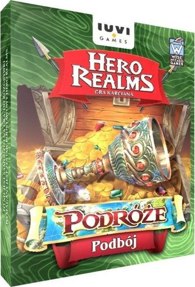Проширување на игра со карти ЈУВИ Hero Realms Journeys Conquest, 12 карти, за 2 до 4 играчи
