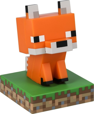 Декоративно светло Minecraft Fox Icon Light 62, LED, многубојно