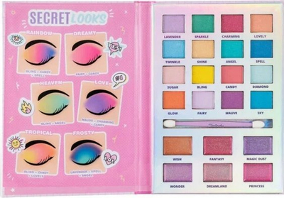Set grim Martinelia Super Girl My Secret Diary, paletë 16 nuanca, 6 lip gloss me shkëlqim, shumëngjyrësh