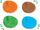 Set plasteline SES Creative Feel Good Dough Nature, 4x90g, vegan, shumëngjyrësh