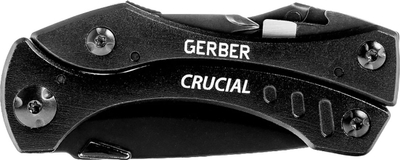 Multimjet Gerber Crucial, prerëse rripash, çelik inox, i zi