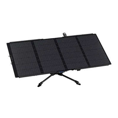 Mbajtës paneli diellor EcoFlow SOLARTS EU, gjurmues diellor me dy boshte, deri 25 kg, i zi