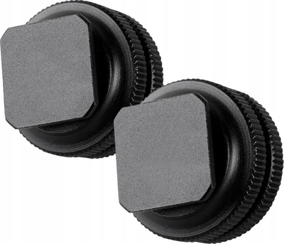 Adapter cold shoe SmallRig 1631, set 2 copë, fije 3/8" në 1/4", i zi