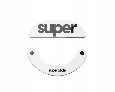 Këmbë miu Superglide2 për Pulsar X2 X2 Mini, xham i temperum, fërkim i ulët, transparent