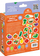 Puzzle edukativ CzuCzu Fruits and Vegetables, çifte frutash dhe perimesh, shumëngjyrësh