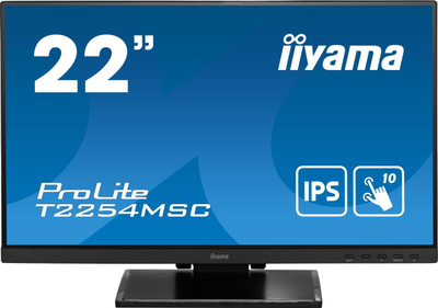 Monitor me prekje Iiyama ProLite T2254MSC, 22", Full HD, i zi