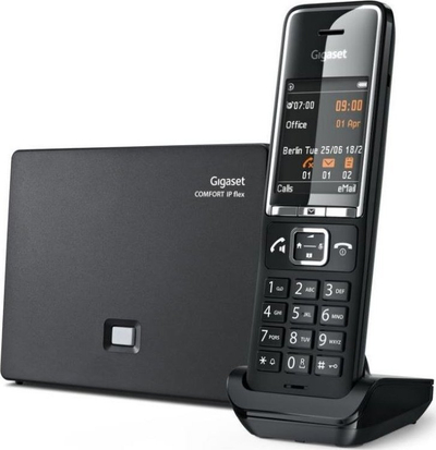 Telefon pa tela VoIP Gigaset Comfort 550 IP, ekran 2.2\", zë HD, gri