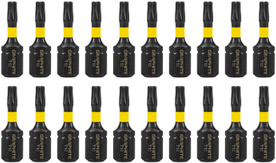 Set bitash goditës TOP 56H549 TX10, 25mm, 20 copë