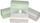 Lecka letre Pocket Paper Towel ZZ, 250x230mm, 1 shtresë, gri