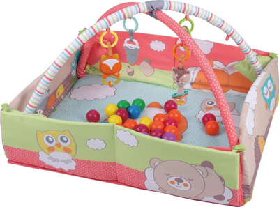Tapet edukativ për fëmijë Sun Baby: Red fox