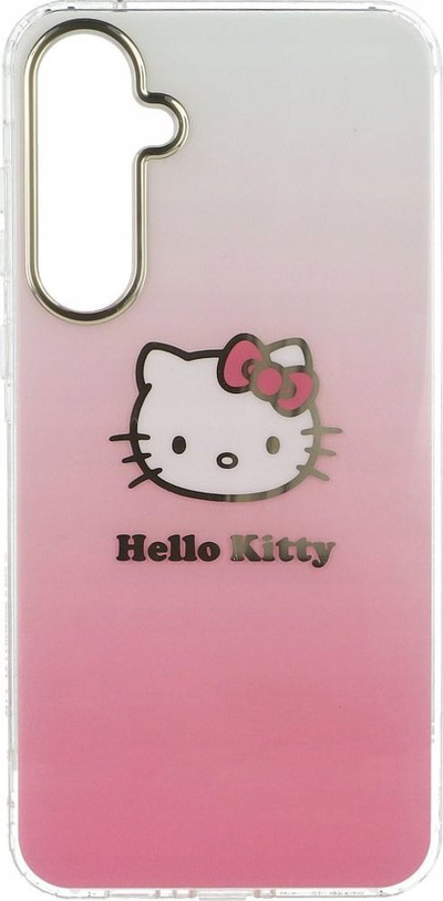 Futrollë Hello Kitty HKHCSA55HDGKEP për Samsung Galaxy A55 A556, hardcase TPU, rozë me gradient