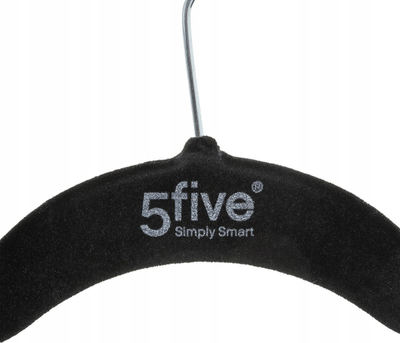 Varëse pantallonash FIVE Simply Smart, set me 2 copë, për 4 palë, 45 cm, të zeza