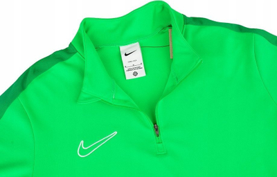 Bluzë sportive Nike Academy 23 Drill Top DR1352-329, poliester, me zinxhir, e gjelbër