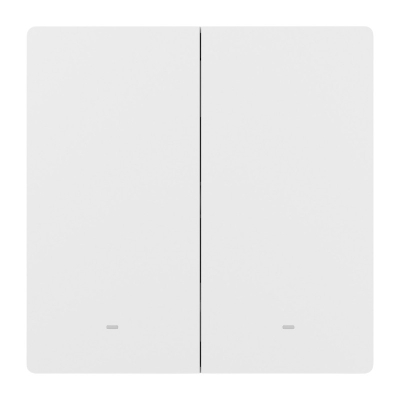 Çelës inteligjent muri Sonoff SwitchMan M5 Matter, 2 kanale, i bardhë