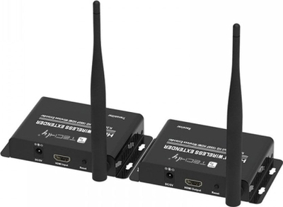 Transmetues HDMI pa tela Techly 365634, Full HD 1080p 60Hz, 5.8GHz deri 50m, i zi