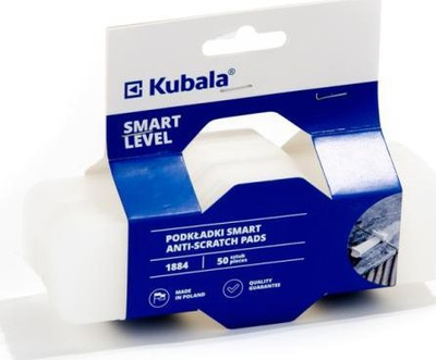 Jastëk mbrojtës për klipsa niveli Kubala Smart Pads, 50 copë, transparent