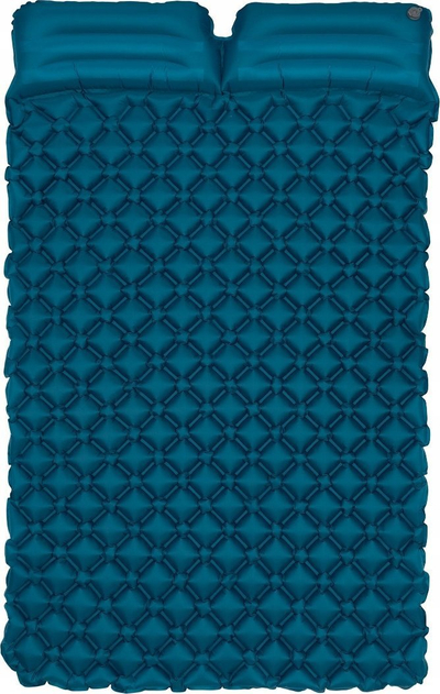 Dyshek kampingu me ajër Volven Air Comfort Plus Twin, 200x120x5.5cm, për 2 veta, blu