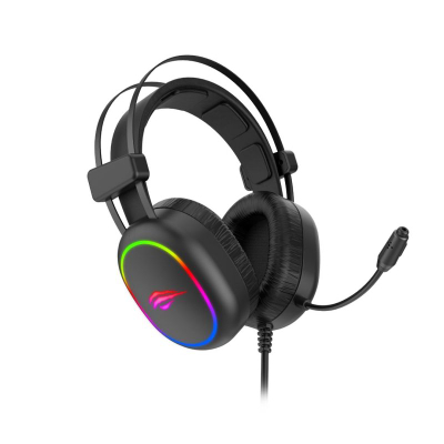 Kufje gaming Havit Gamenote H2016D, me mikrofon, RGB, të zeza