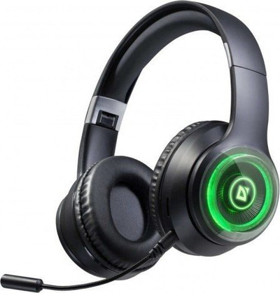 Kufje pa tela Defender FreeMotion B400, Bluetooth 5.3, 32 orë bateri, të zeza