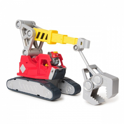Lodër kamion ndërtimi Spin Master Paw Patrol Charger Mega Power Crane Vehicle Rubble & Crew, me vinç, me figurë