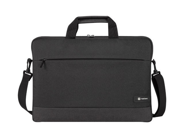 Çantë dore për laptop Natec GOA, 15.6", e hirtë / e zezë