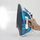 Hekur me avull Black&amp;Decker BXIR2200E, 2200W, bazë çelik inox, i kaltër