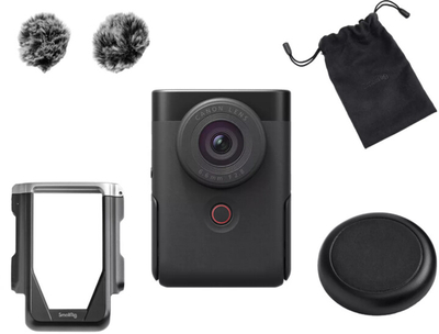 Fotoaparat digjital Canon PowerShot V10 Advanced Vlogging Kit, i zi
