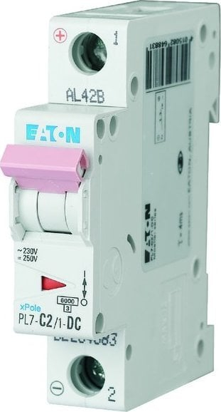 Ndërprës modular Eaton Xpole PL7 C2, 2A, DC