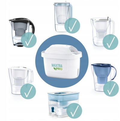 Filtri i ujit Brita Marella XL, 3.5L, me 2 filtra MAXTRA PRO, i bardhë