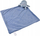 Lodër pelushi doudou Zolux Baby Douceur, oktapod, 13 cm, blu