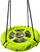 Shiuese kopshti Garden Swing Stork Nest, Ø60cm, për kalamaj, jeshile