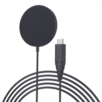 Karikues pa tela Choetech T518 F, 15W, MagSafe, i zi