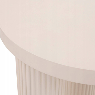 Tavolinë anësore Atmosphera D40, MDF, 45cm, bezhë