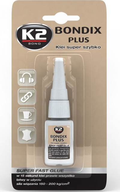 Ngjitës super K2 B101, tub 10 ml, transparent