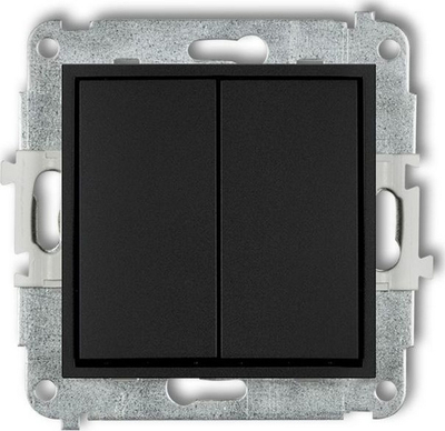 Buton momental Karlik Mini 12MWP-44.2, 2 pole