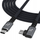 Kabllo USB Wozinsky USB C në USB C, 1m, e zezë