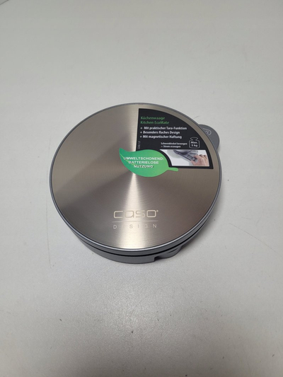 Peshore kuzhine Caso Kitchen EcoMate, 5kg, ekran LCD, çelik inox argjendtë