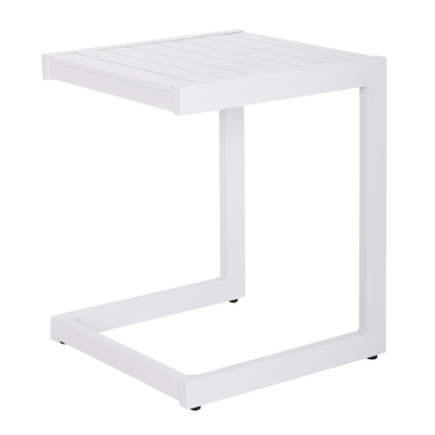 Tavolinë ndihmëse Home Markt Belling HM6274, alumin, 42x43x53 cm, e bardhë