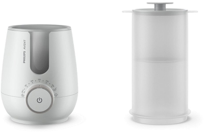 Грејач и стерилизатор за шишенца Philips Avent SCF359/00, 2 во 1, премиум, бел