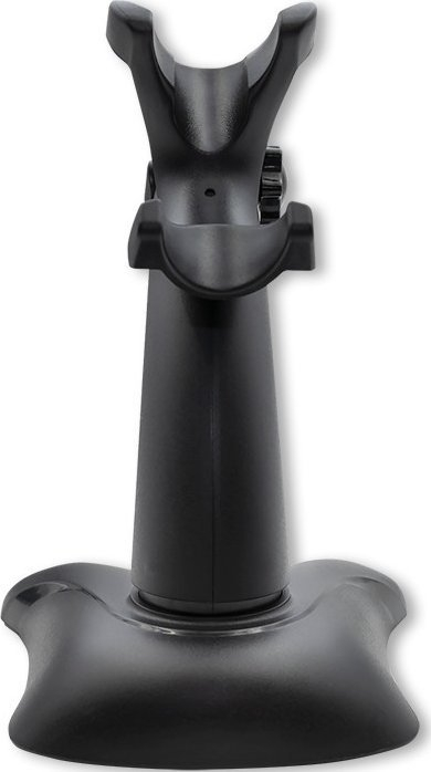 Stand për lexues barkodesh Qoltec 50855, universal, i zi