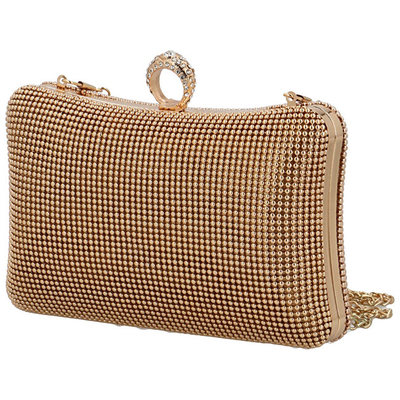 Çantë clutch Slazenger, për mbrëmje, e zezë