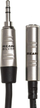 Kabëll zgjatues audio Hosa HXMM-010, 3.5mm TRS, 1m, i zi