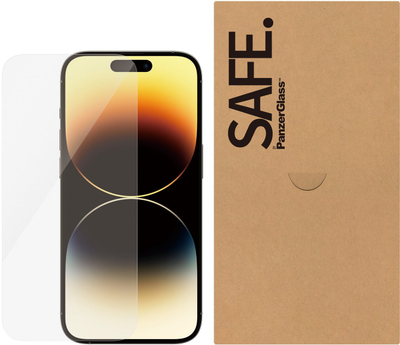 Mbrojtës ekrani PanzerGlass SAFE Apple iPhone 14 Pro, Ultra Wide Fit, transparent