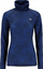 Bluzë sportive Kari Traa Fierce Long Sleeve, me mëngë të gjata, me jakë të lartë, blu e errët