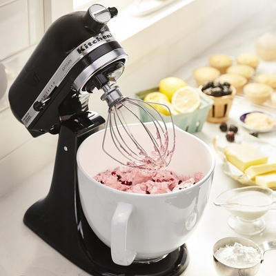 Tas mikseri KitchenAid 5KSM2CB5LW, 4.7L, qeramik, i bardhë