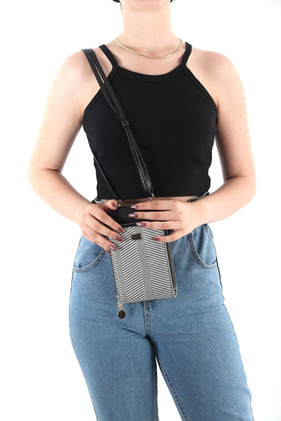 Çantë telefoni Silver&Polo