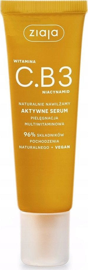 Serum fytyre Ziaja Vitamin C.B3 Active, 30 ml, rigjallërues