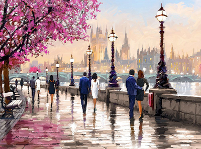 Puzzle Castorland Along the River, 2000 elemente