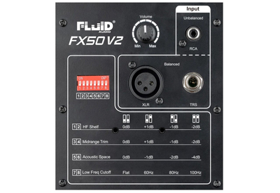 Monitor studio aktiv Fluid Audio FX50 V2, 5", bi amp Class D, i zi